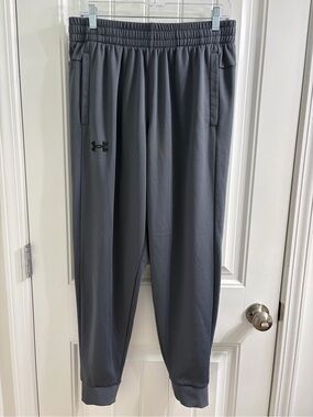 Under Armour Men’s Armour Fleece Joggers Charcoal Gray Sz L Sporty Athletic